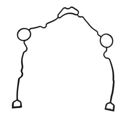 Crown Automotive Jeep Replacement - Crown Automotive 5139933AB Timing Cover Gasket