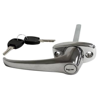 Crown Automotive Jeep Replacement - Crown Automotive J8128461 Chrome Door Handle 76-81 CJ5 CJ7