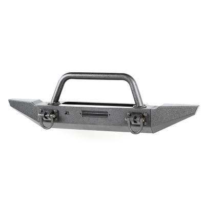 Rugged Ridge - Rugged Ridge XHD Winch Mount Front Bumper Kit Black for CJ/YJ/TJ 11540.57