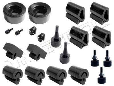 Metro Moulded Parts - Metro Moulded SBK 2321 Snap In Hood Stop Bumper Kit