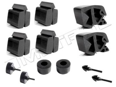 Metro Moulded Parts - Metro Moulded SBK 202 Snap In Hood Stop Bumper Kit