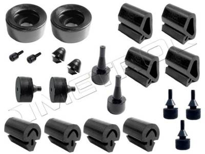 Metro Moulded Parts - Metro Moulded SBK 2323 Snap In Hood Stop Bumper Kit