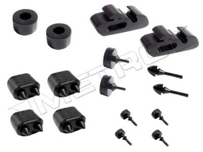 Metro Moulded Parts - Metro Moulded SBK 206 Snap In Hood Stop Bumper Kit