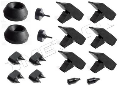 Metro Moulded Parts - Metro Moulded SBK 210 Snap In Hood Stop Bumper Kit