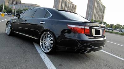 Dallas Automotive Restyling - DAR FG-143 Custom Lip Mount Rear Spoiler Unpainted Un-Lighted