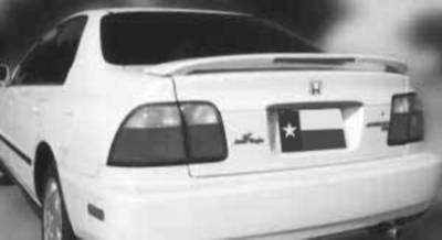 Dallas Automotive Restyling - DAR FG-155 Post Mount Rear Spoiler Unpainted Lighted for Audi A6 A6