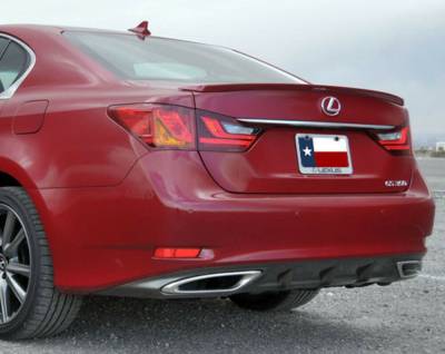 Dallas Automotive Restyling - DAR FG-509 Rear Lip Mount Spoiler Unpainted