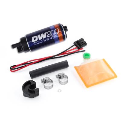 DeatschWerks - DeatschWerks 9-201-0766 DW200 Series 255lph In-Tank Fuel Pump w/Install Kit