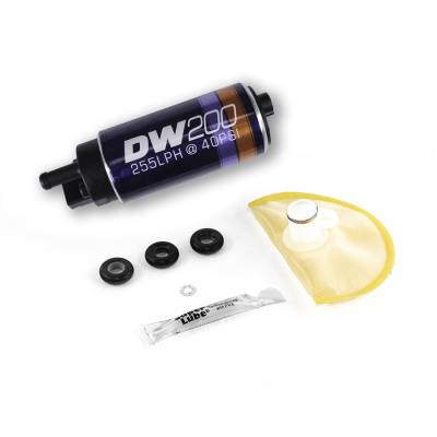 DeatschWerks - DeatschWerks 9-201S-1005 DW200 Series 255lph In-Tank Fuel Pump w/Install Kit