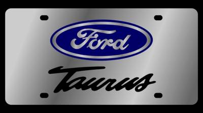 Eurosport Daytona - Eurosport Daytona 1530-1 Stainless License Plate Ford Taurus Logo