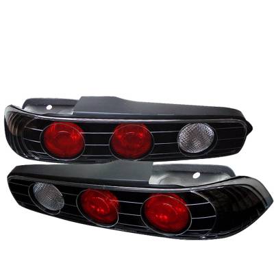 Spyder Auto - Spyder Auto 5000248 Black/Clear Euro Style Taillights