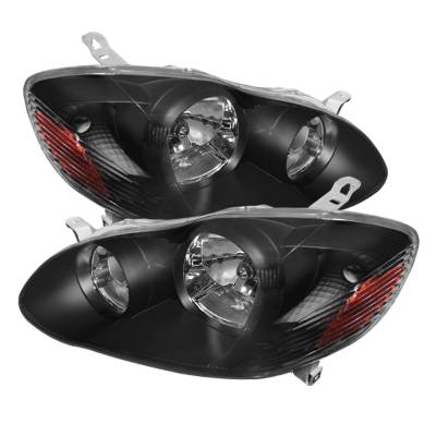 xTune Auto - xTune Auto 5073754 Black/Clear Crystal Headlights