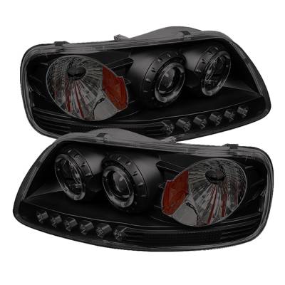 Spyder Auto - Spyder Auto 5078445 Halo LED Projector Headlights for 97-03 Expedition F150