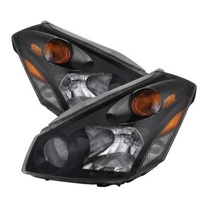 xTune Auto - xTune Auto 9023422 Crystal Headlights Black/Clear
