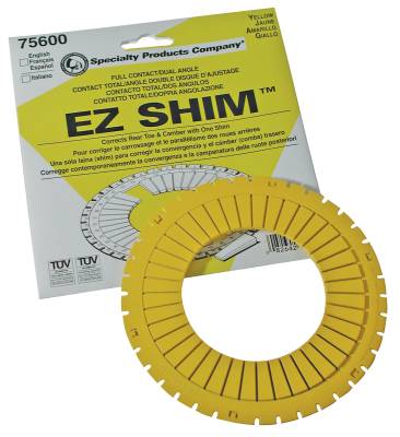 Specialty Products Company / SPC Performance - SPC Performance 75600 Dual Angle Camber/Toe Shim Yellow
