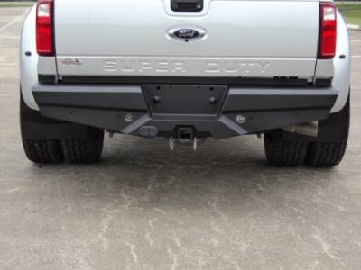 Steelcraft - Steelcraft 65-21370 Black HD Rear Elevation Bumper for 99-16 Ford Super Duty