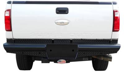 Steelcraft - Steelcraft HD21370 Black Rear HD Bumper for 99-16 F250 Super Duty F350