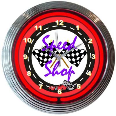 Neonetics - Neonetics 8SPEED Speed Shop Neon Clock