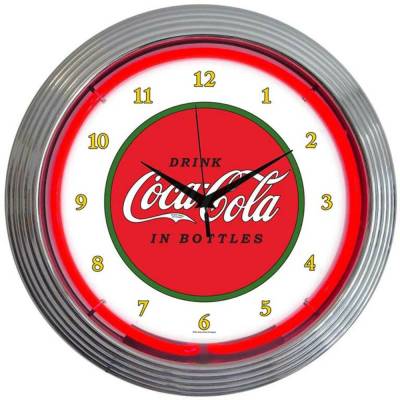 Neonetics - Neonetics 8CCCLA Coca-cola 1910 Classic Neon Clock