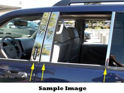 TFP - TFP 17005PPT Stainless Steel Pillar Post Trim Lincoln