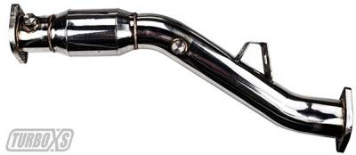Turbo XS - Turbo XS WS08-CP-V2 High Flow Catalytic Converter Pipe