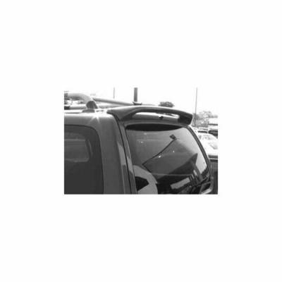 WingTech - WingTech Custom Style Roof Mount Rear Spoiler Un-Lighted ABS-121