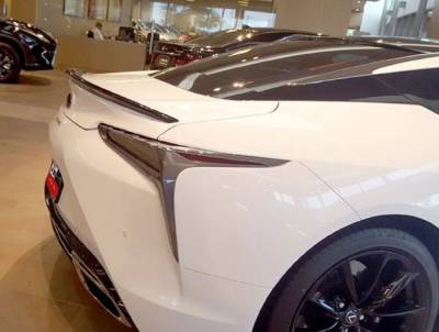 WingTech - WingTech Custom Style Lip Mount Rear Spoiler Un-Lighted WT-14272