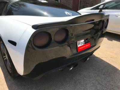 WingTech - WingTech Custom Style Flush Mount Rear Spoiler Un-Lighted WT-14310