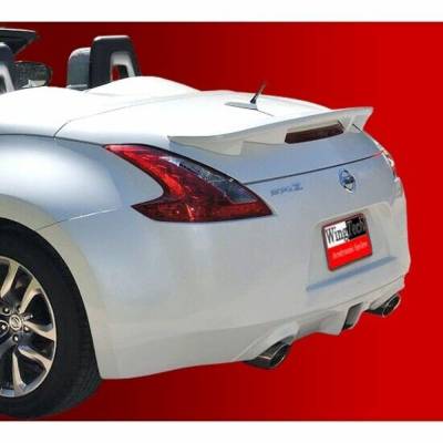 WingTech - WingTech Custom Style Four Post Rear Spoiler Un-Lighted WT-14009
