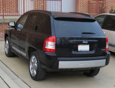 WingTech - WingTech Custom Style Roof Mount Rear Spoiler Lighted WT-14151