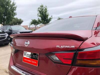 WingTech - WingTech Custom Style Flush Mount Rear Spoiler Lighted WT-14324