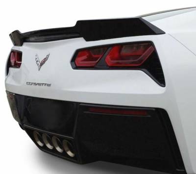 WingTech - WingTech Custom Style Flush Mount Rear Spoiler Un-Lighted WT-14221