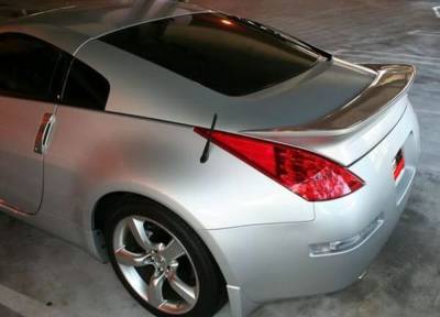 WingTech - WingTech Custom Style Flush Mount Rear Spoiler Un-Lighted WT-14248
