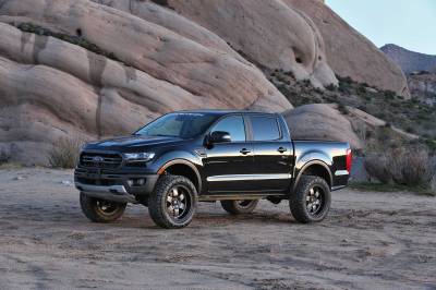 Fabtech - Fabtech FTS22296 Offset Intrusion Beam Kit for 19-23 Ford Ranger 4WD