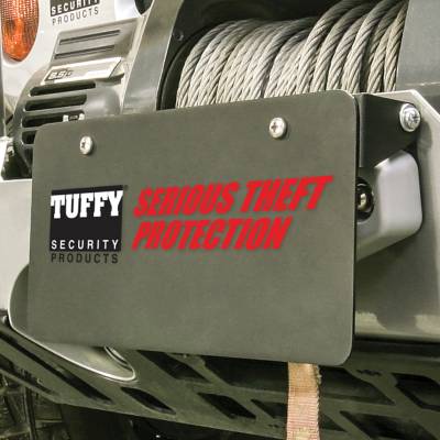 Tuffy Security Products - Tuffy Security Products 333-01 Flip-Up License Plate Holder