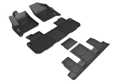 3D MAXpider - 3D MAXpider A5CH08601809 MAXTRAC Floor Mat for 18-23 Chevy Traverse