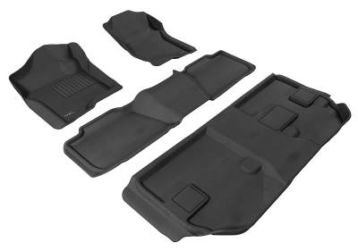 3D MAXpider - 3D MAXpider L1CH04601509 KAGU Floor Mat for 07-14 Suburban 1500/2500