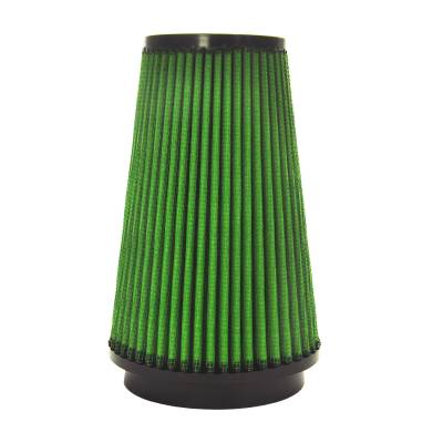 Green Filter USA - Green Filter 7016 Air Filter Cone ID 3.5 Base OD 4.625 Top OD 3.5 H 7