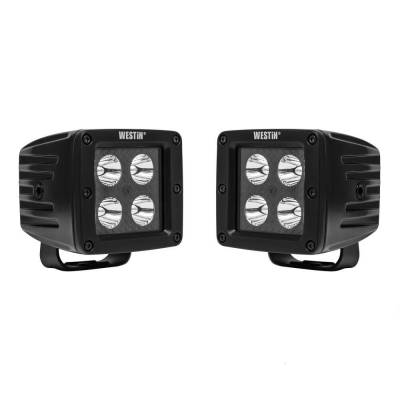 Westin - Westin 09-12205B-PR HyperQ B-FORCE 5W LED Chips Auxiliary Lights Flood Beam
