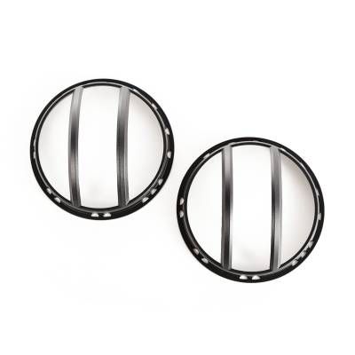 Rugged Ridge - Elite Euro Guard Kit Pivotal Headlight Black 07-18 Wrangler JK/JKU