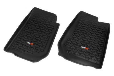 Rugged Ridge - Rugged Ridge 12920.02 All Terrain Floor Liner Front Pair Black RHD 07-18 Wrangle