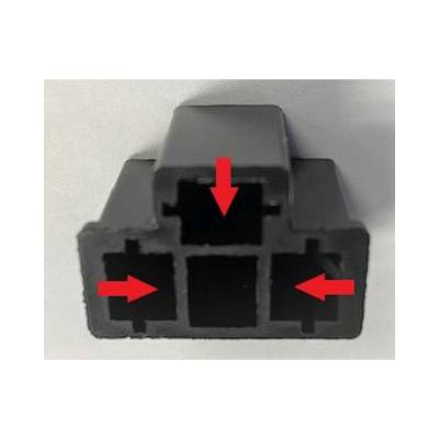 Retrobright - Holley Performance H821 Headlight Wiring Harness Adapter H4