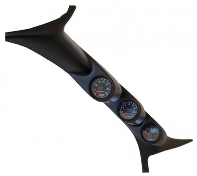 AutoMeter - AutoMeter 7077 Ford Factory Match Triple Pillar Gauge Kit