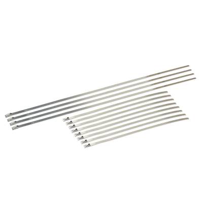 Design Engineering - Design Engineering 10205 Stainless-Steel Locking Ties 8" + 14" Pack