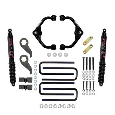 Skyjacker - Skyjacker C20350PB 3-3.5" Lift Kit w/Black MAX Shocks for 20-23 GMC Sierra