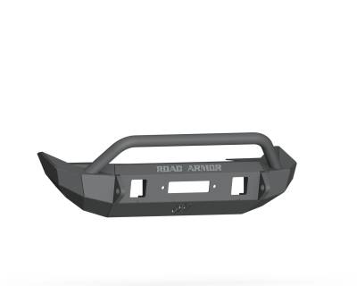 Road Armor - Road Armor 5182F4B Stealth Winch Front Bumper for 18-23 Gladiator Wrangler JL