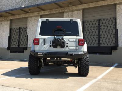 Road Armor - Road Armor 5183R1B Stealth Rear Bumper for 18-25 Jeep Wrangler JL