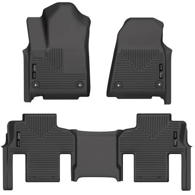 Husky Liners - Front & 2nd Seat Floor Liners Footwell Coverage