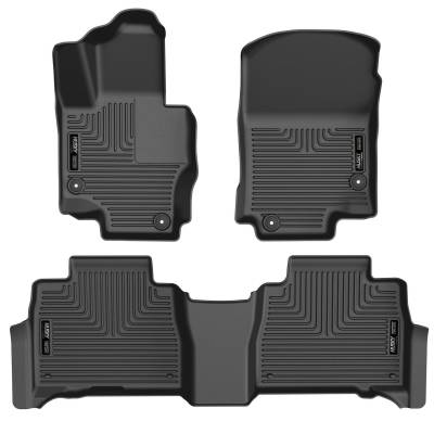Husky Liners - Husky Liners 95491 Weatherbeater Front & 2nd Seat Floor Liners