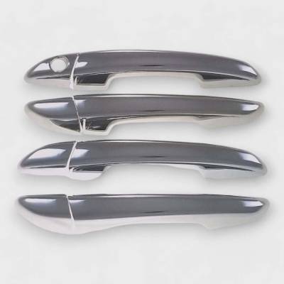 Trim Illusion - Trim Illusion DH283 Front/Rear Door Handle Covers Chrome for Hyundai Sonata